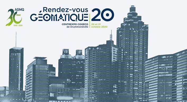 Image bannière de l'événement 'Rendez-vous GÉOMATIQUE 2020'
